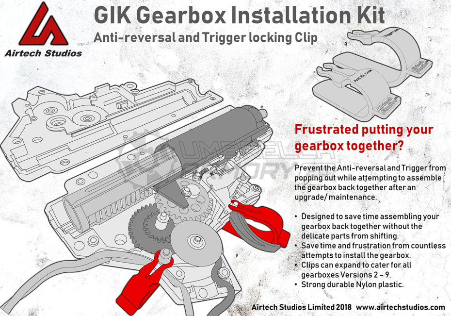 Gearbox Installation Kit V2 – V7 (Airtech Studios)