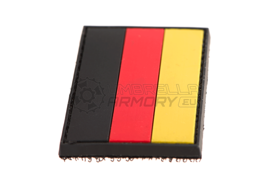 German Flag Blank Rubber Patch (JTG)