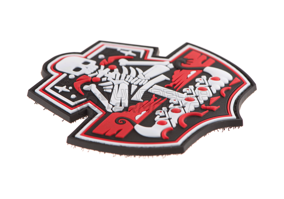 Ghost Ship Skull Rubber Patch (JTG)