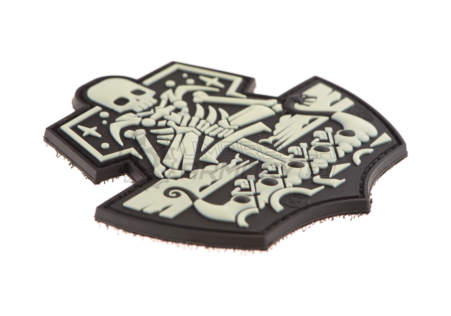 Ghost Ship Skull Rubber Patch (JTG)