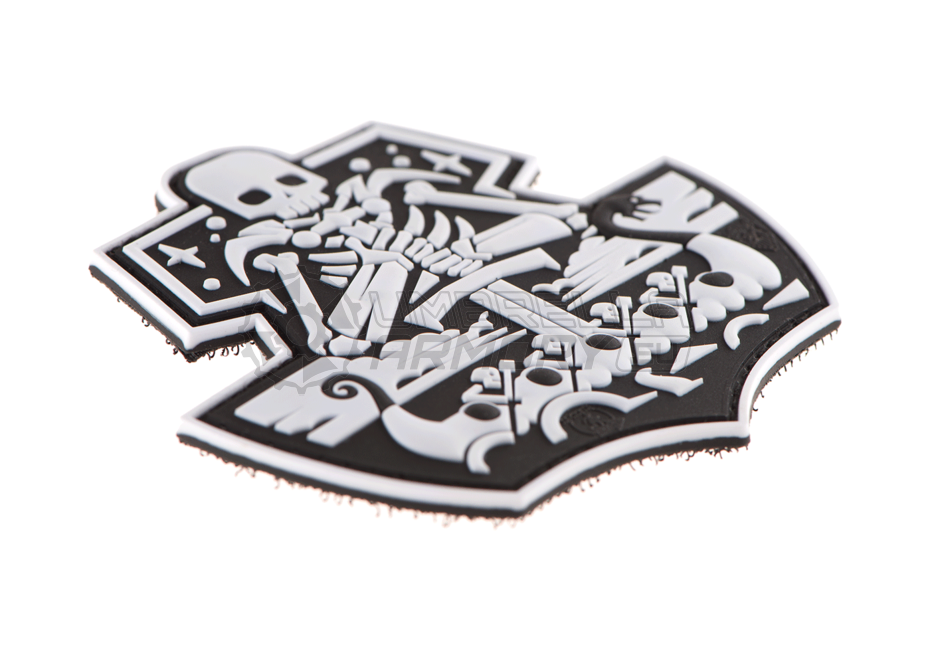 Ghost Ship Skull Rubber Patch (JTG)