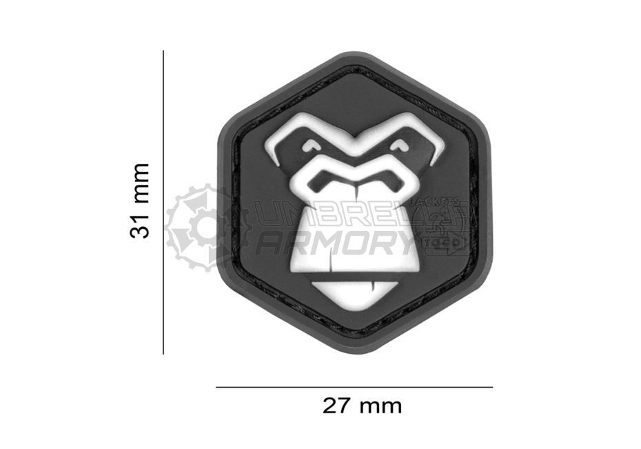 Gorilla Cat Eye Rubber Patch (JTG)