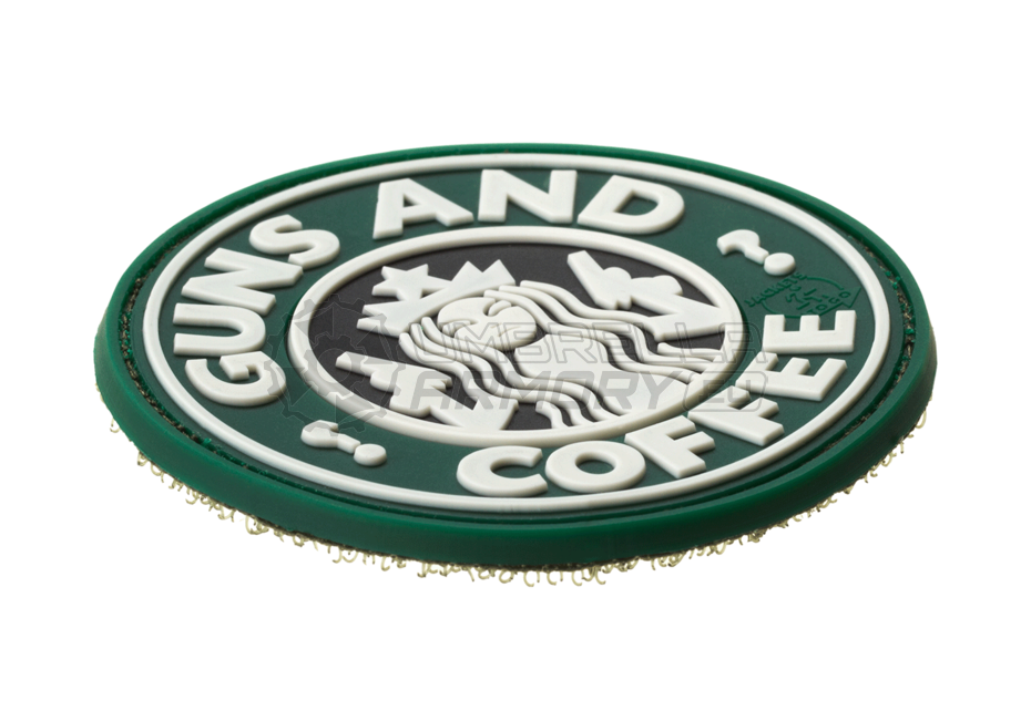 Guns and Coffee Rubber Patch (JTG)