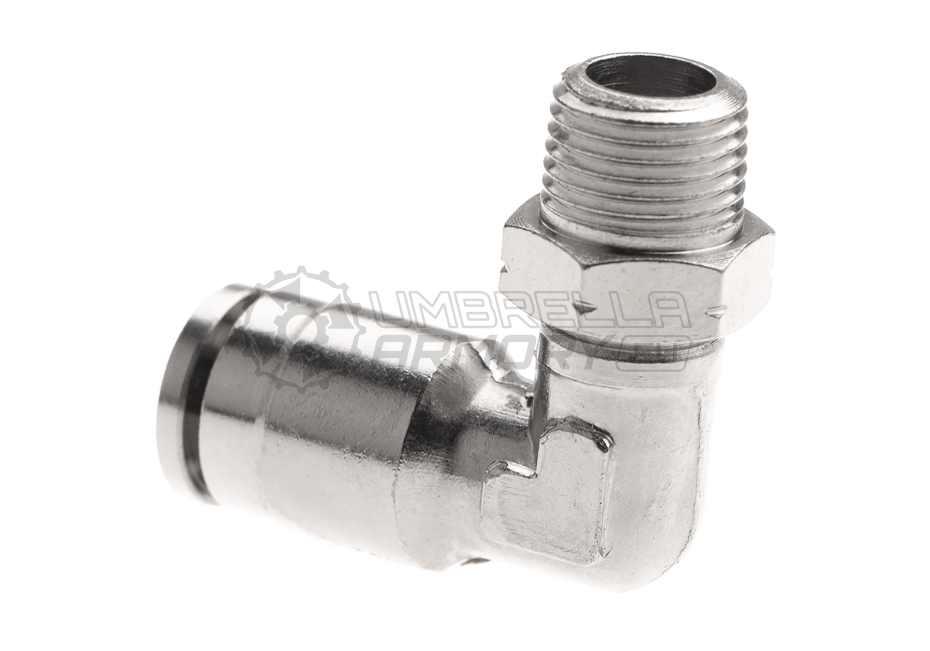 HPA 6mm Hose Coupling 90 Degree - Outer 1/8 NPT (EpeS)
