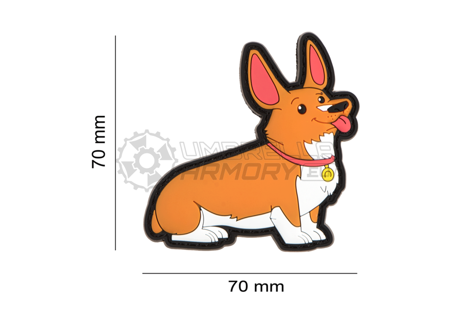 Happy Corgi Patch (Airsoftology)