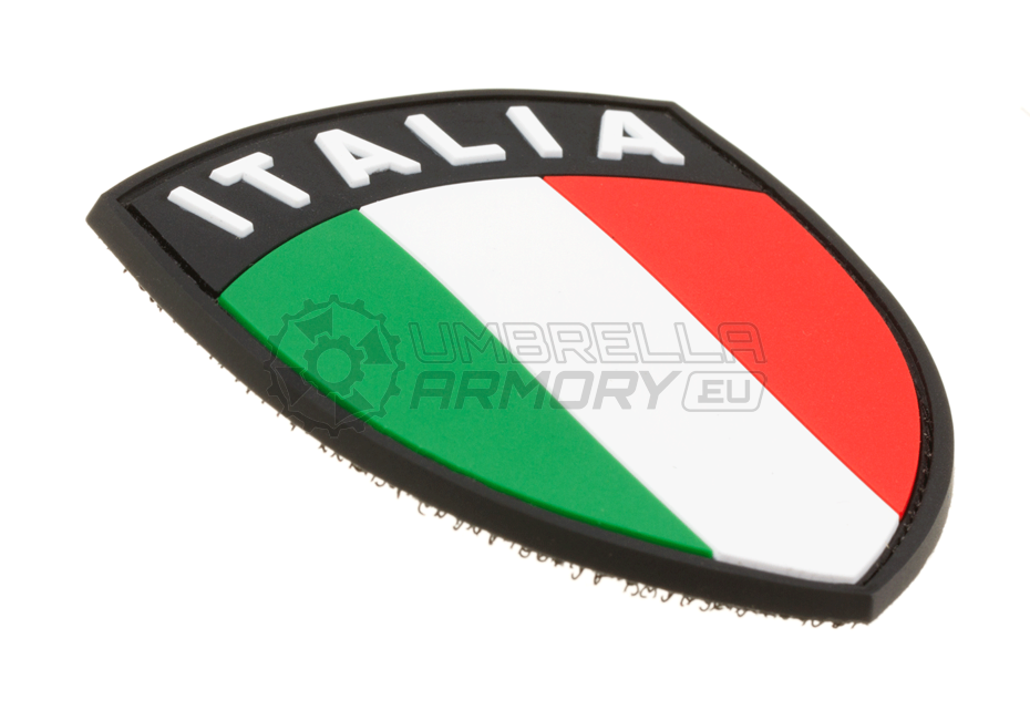 Italia Flag Rubber Patch (JTG)