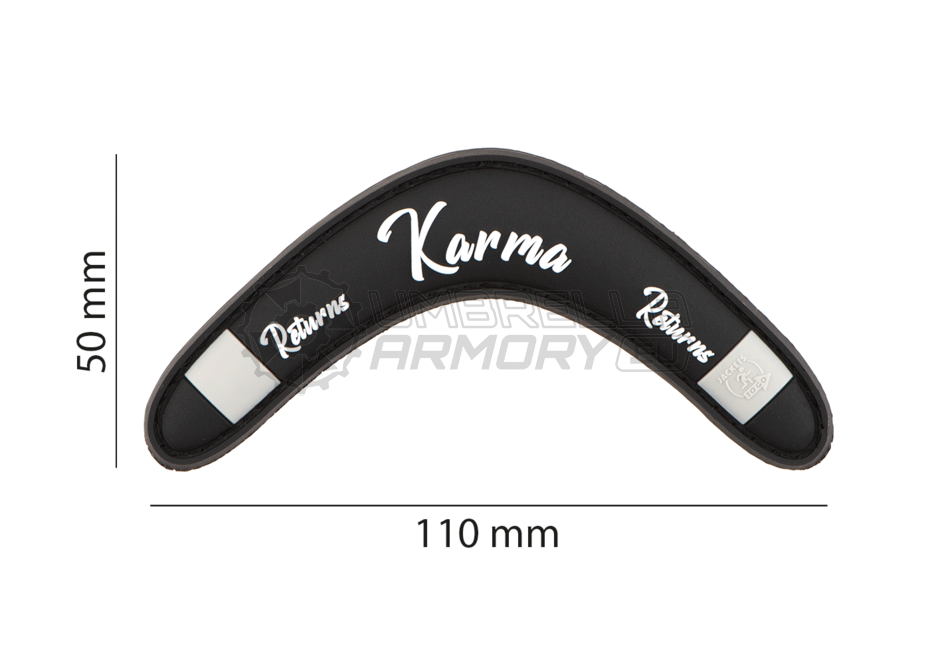 Karma Returns Rubber Patch (JTG)