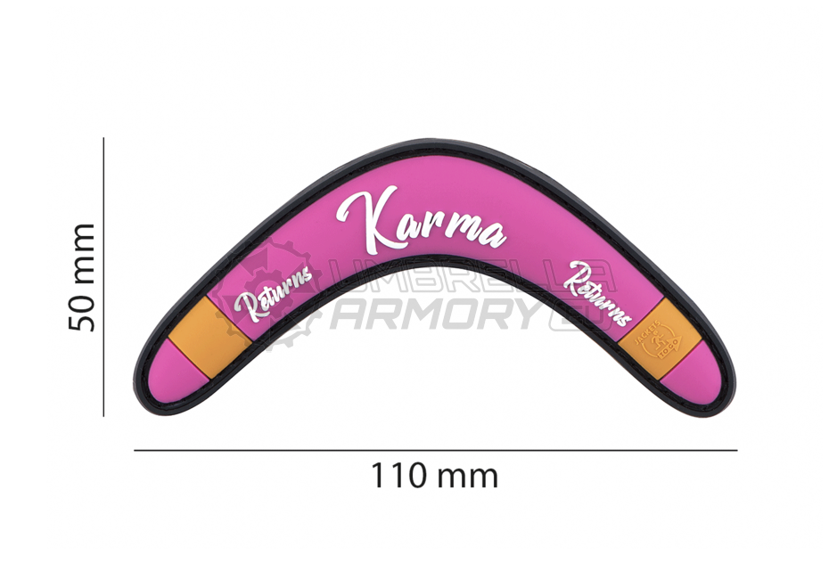 Karma Returns Rubber Patch (JTG)