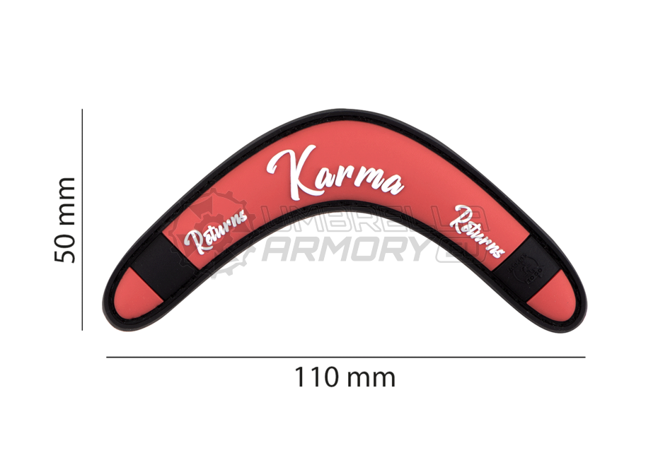 Karma Returns Rubber Patch (JTG)