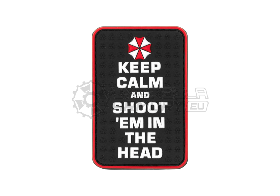 Keep Calm and Shoot Rubber Patch (JTG)