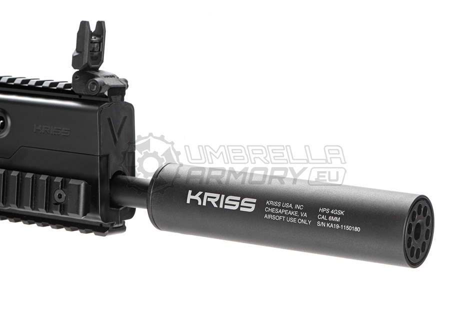 Kriss Vector with Mock Suppressor (Krytac)