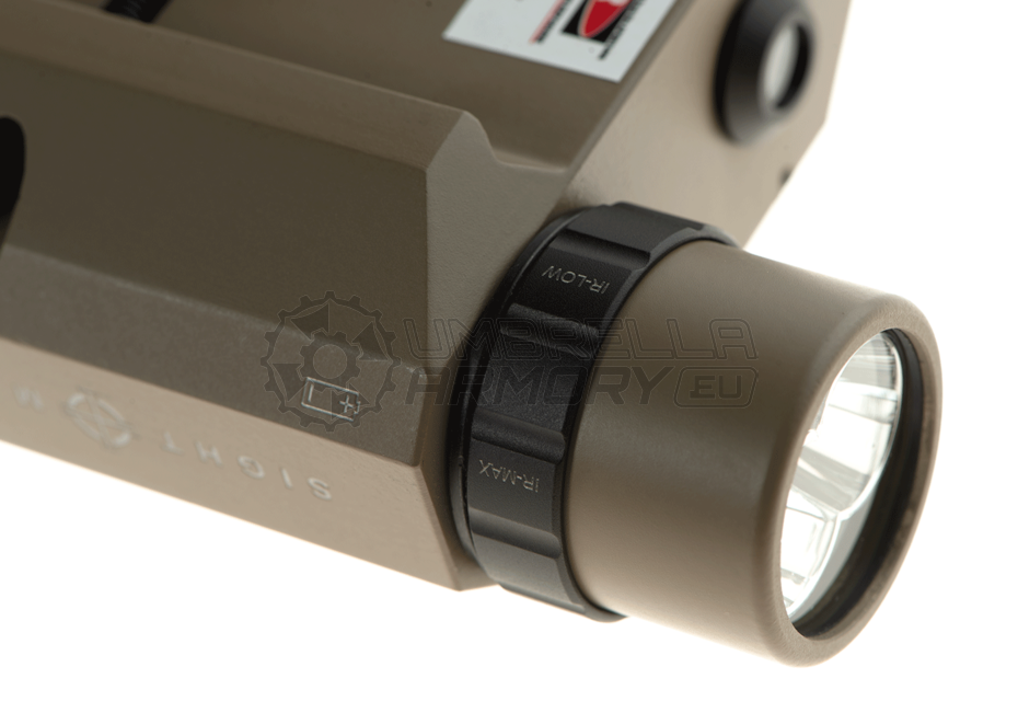 LoPro Combo Flashlight VIS/IR and Green Laser (Sightmark)