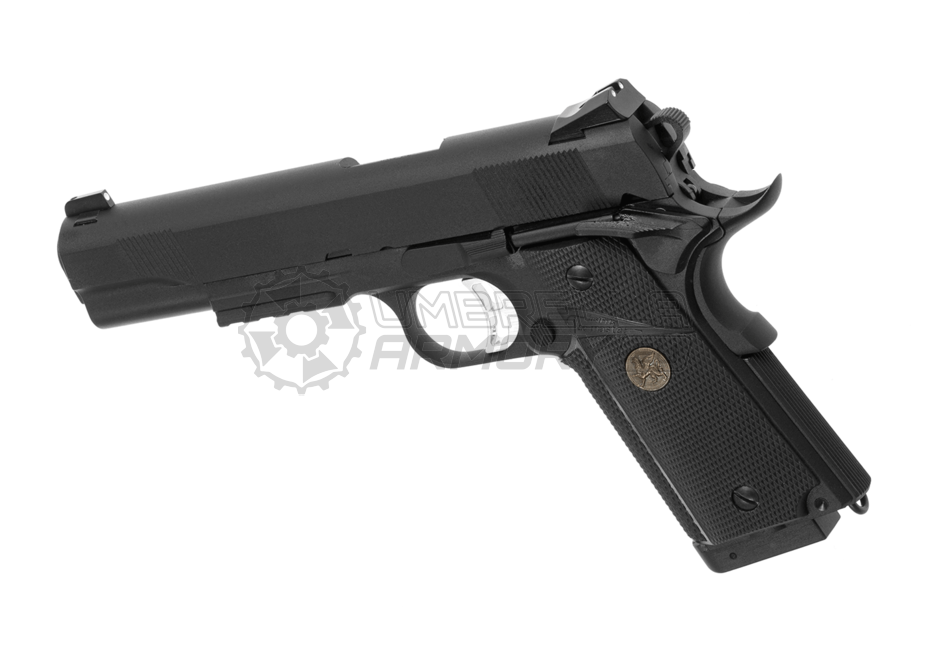 Carbon8 M45DOC CO2 Airsoft Gas Gun Handgun STGA Certified (Tactical M1911  Government) and Magazine - Airsoft Shop Japan