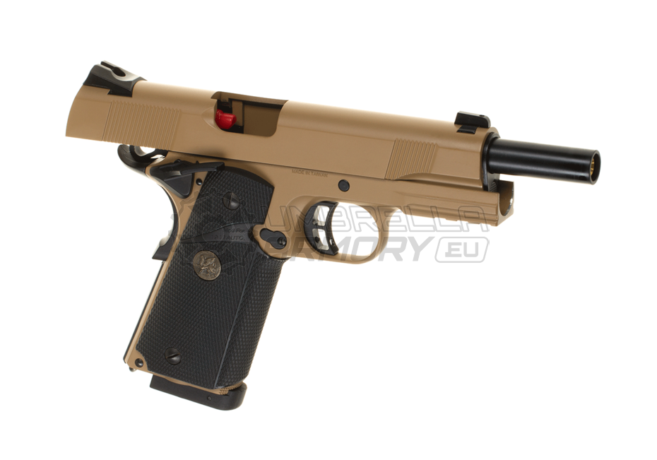 M1911 MEU Full Metal Tan Co2 (KJ Works)