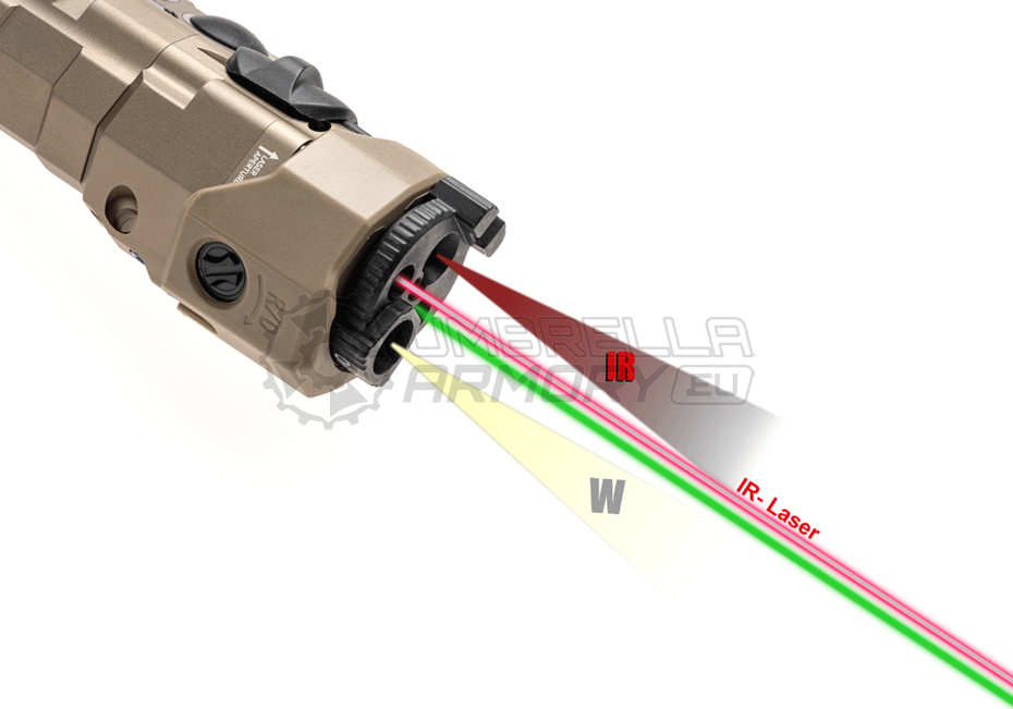 MAWL-C1 Metal Version LED + Green + IR Laser (WADSN)