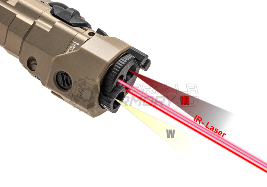 MAWL-C1 Metal Version LED + Red + IR Laser (WADSN)