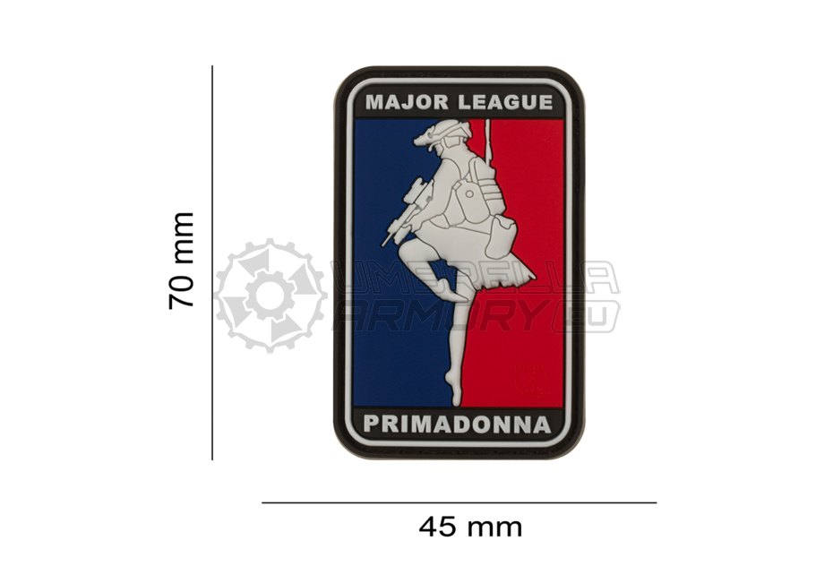 Major League Primadonna Rubber Patch (JTG)