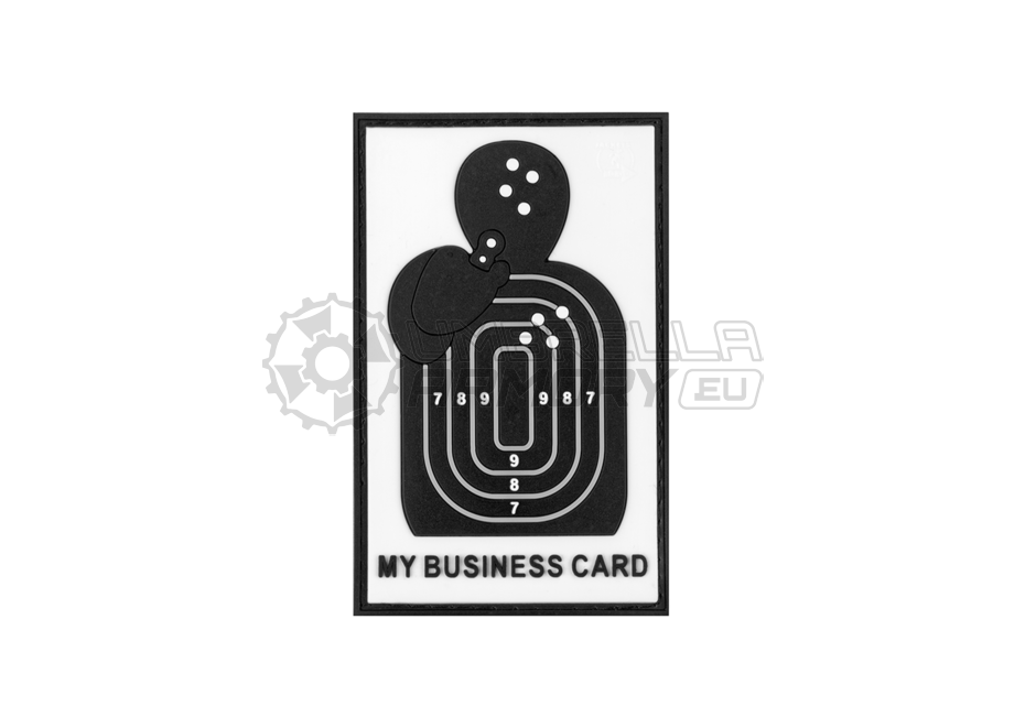 My Business Card Rubber Patch (JTG)