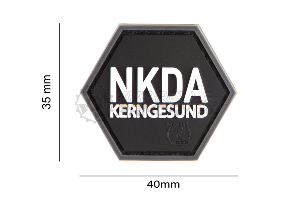 NKDA Kerngesund Hexagon Rubber Patch (JTG)