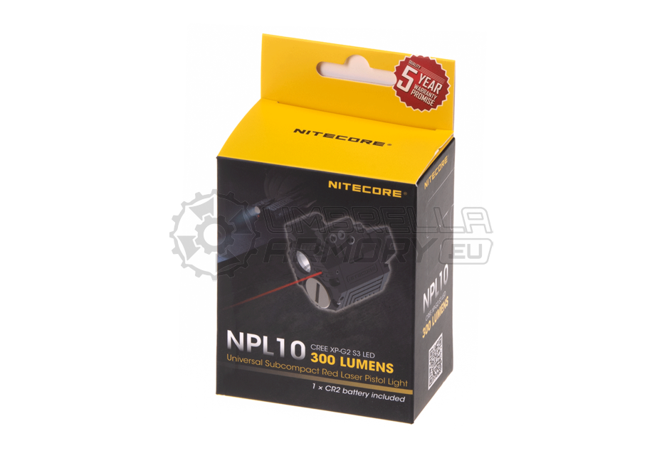 NPL10 Pistol Light / Laser (Nitecore)