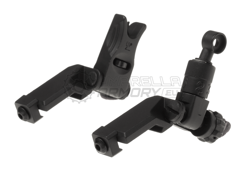 Offset Flip-Up Sights Type B (Ares)