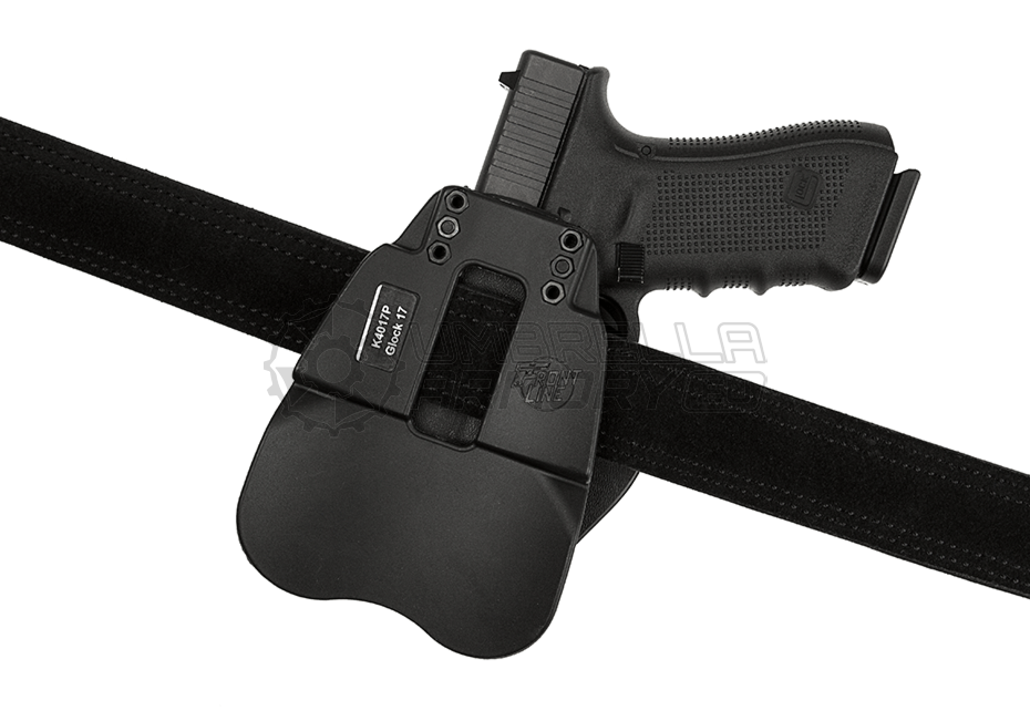 Open Top Kydex Holster for Glock 17 Paddle (Frontline)
