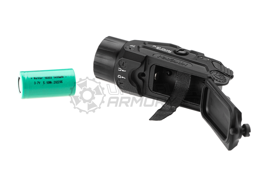 P.ID Dual Pistol Flashlight / Green + IR Laser (Holosun)