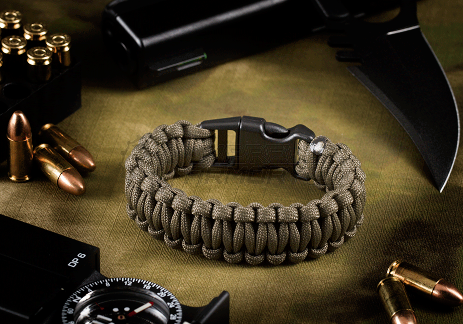 Paracord Bracelet Army Green (Invader Gear)