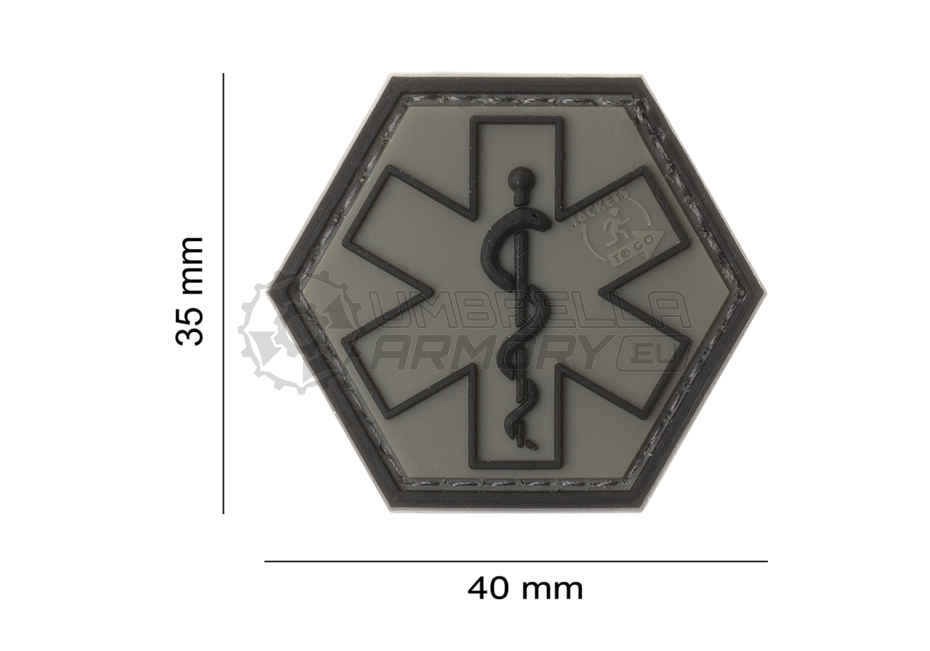 Paramedic Hexagon Rubber Patch (JTG)