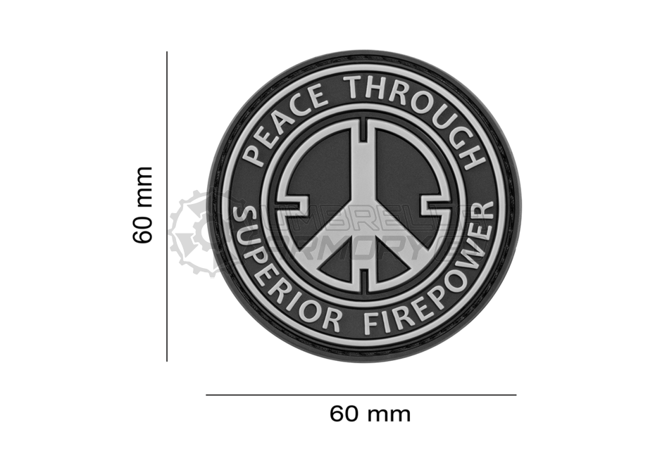 Peace Rubber Patch (JTG)