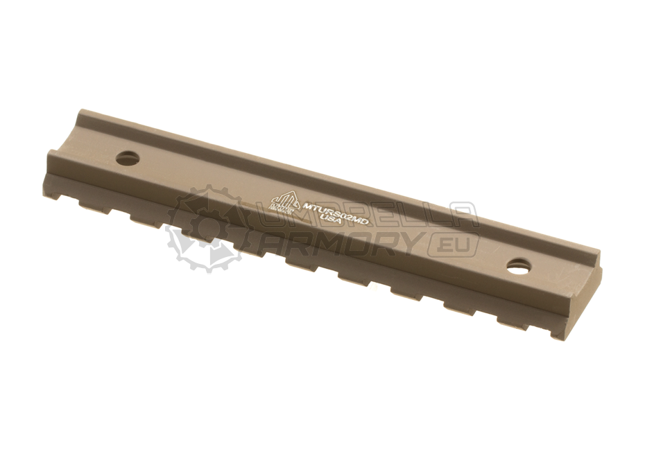 Picatinny Rail Section 10 Slots for Super Slim Handguard (Leapers)