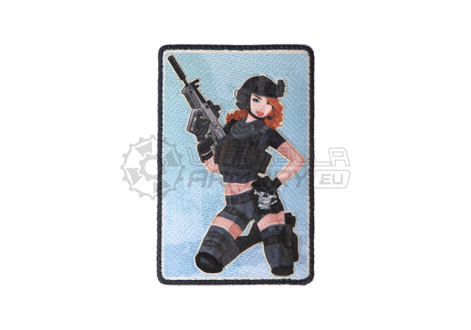 Pinup Girl Black Ops Woven Patch (Airsoftology)