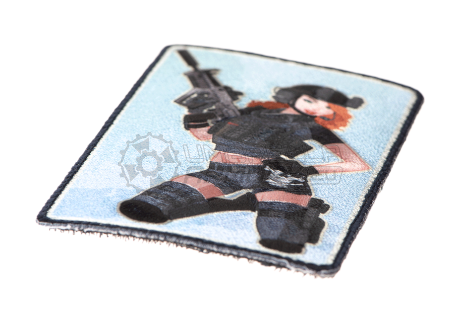 Pinup Girl Black Ops Woven Patch (Airsoftology)