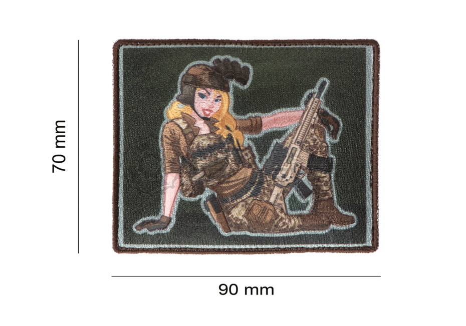 Pinup Girl Navy Seal Woven Patch (Airsoftology)