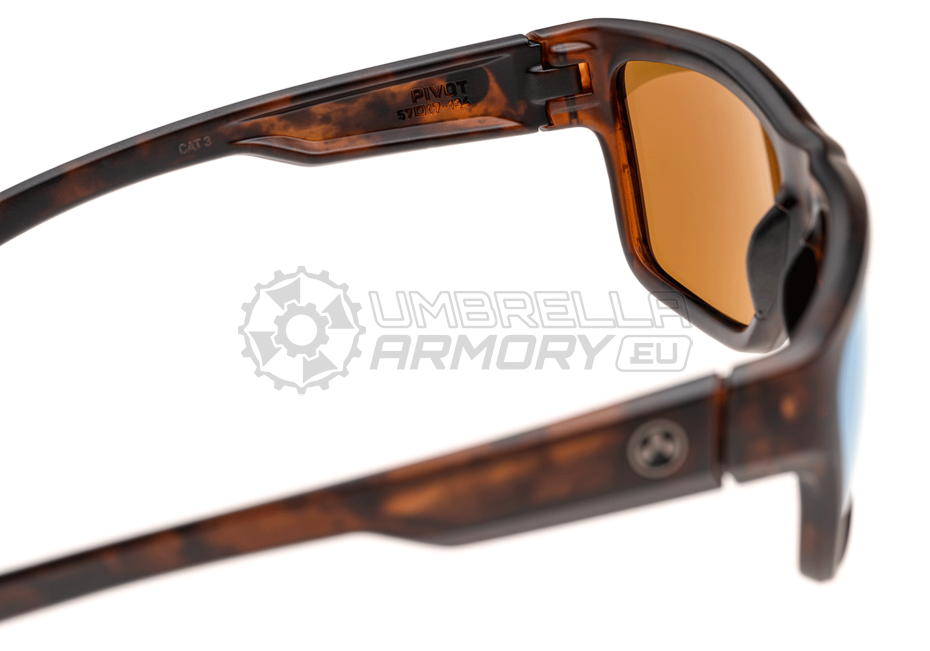 Pivot - Polarized - Tortoise Frame / Bronze Lens / Blue Mirror (Magpul)