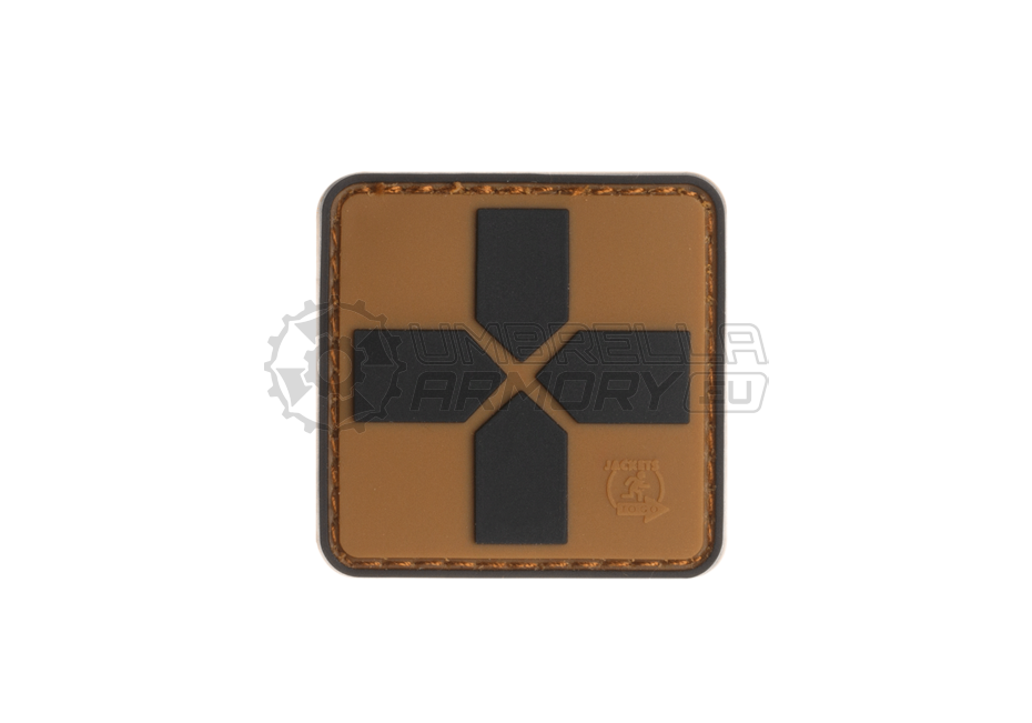 Red Cross Rubber Patch 40mm (JTG)