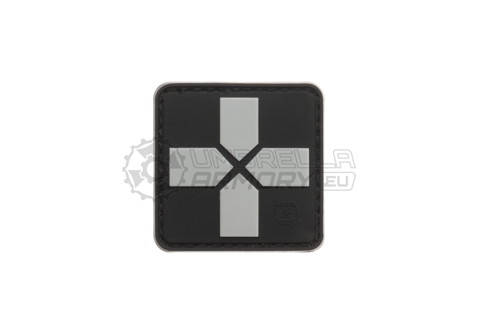 Red Cross Rubber Patch 40mm (JTG)