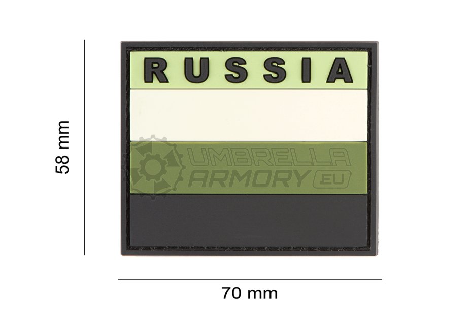 Russia Flag Rubber Patch (JTG)