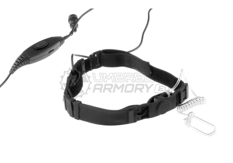 SWAT Tactical Throat Mic Set for Kenwood (Emerson)