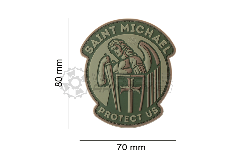 Saint Michael Rubber Patch (JTG)