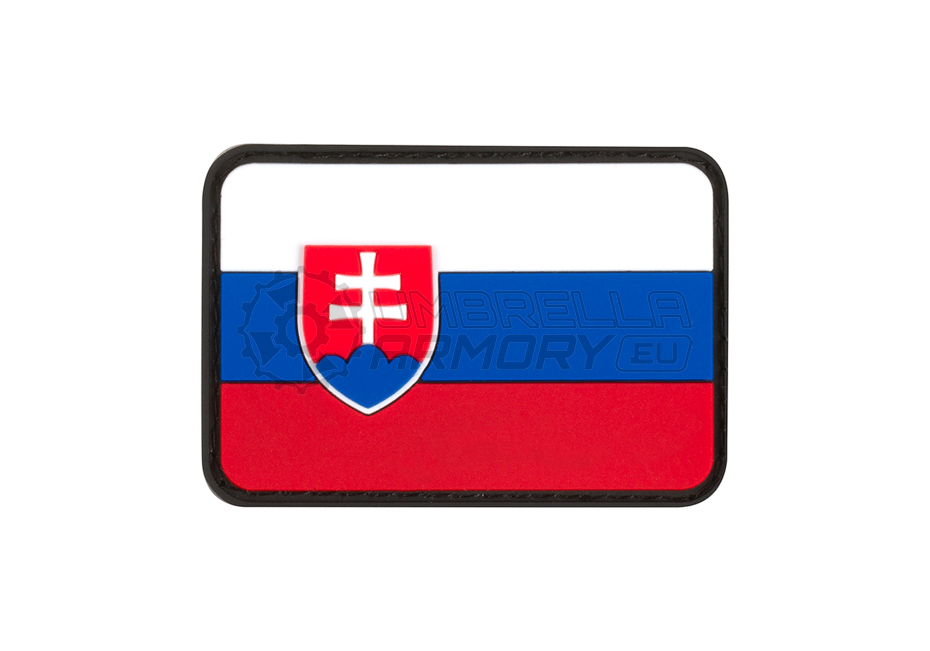 Slovakia Flag Rubber Patch (JTG)