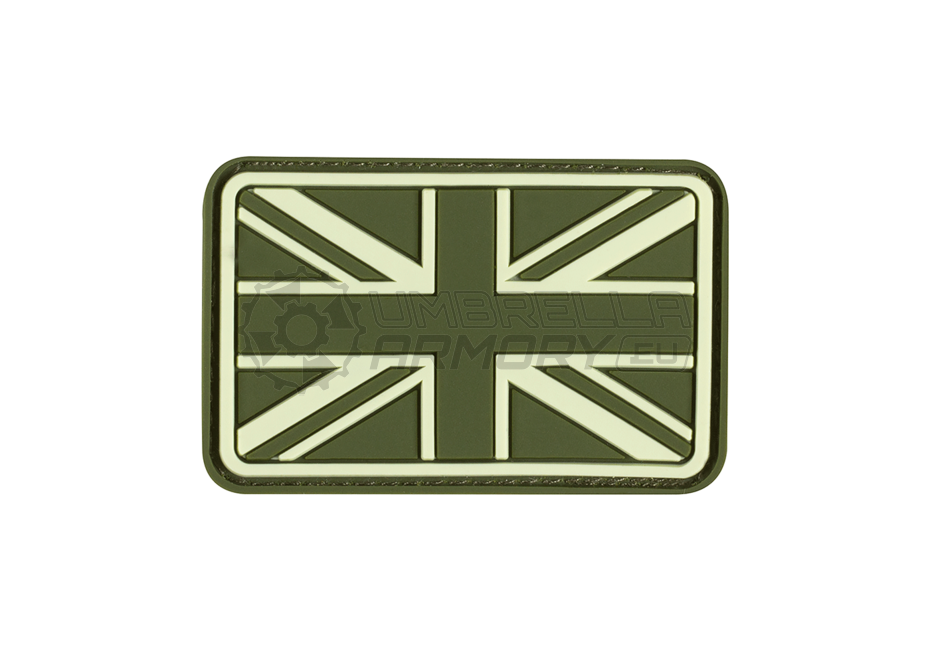 Small Great Britain Flag Rubber Patch (JTG)