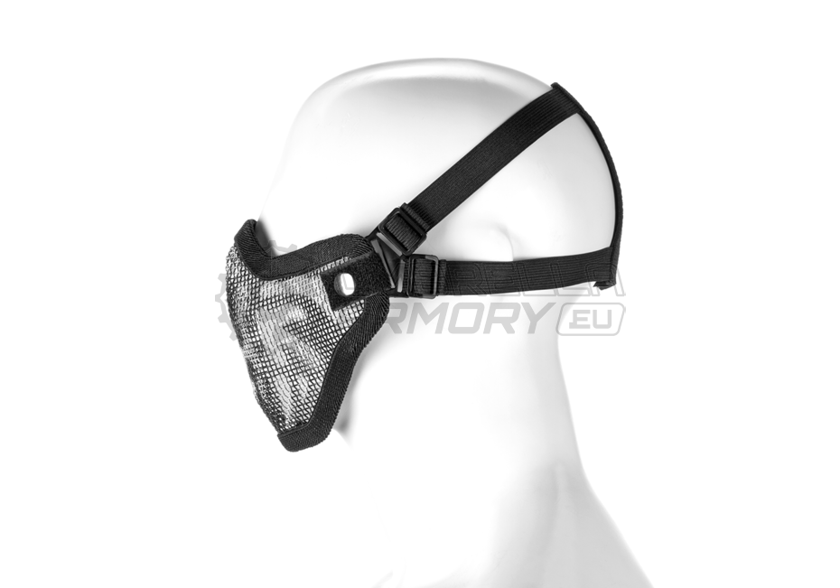Steel Half Face Mask Death Head (Invader Gear)