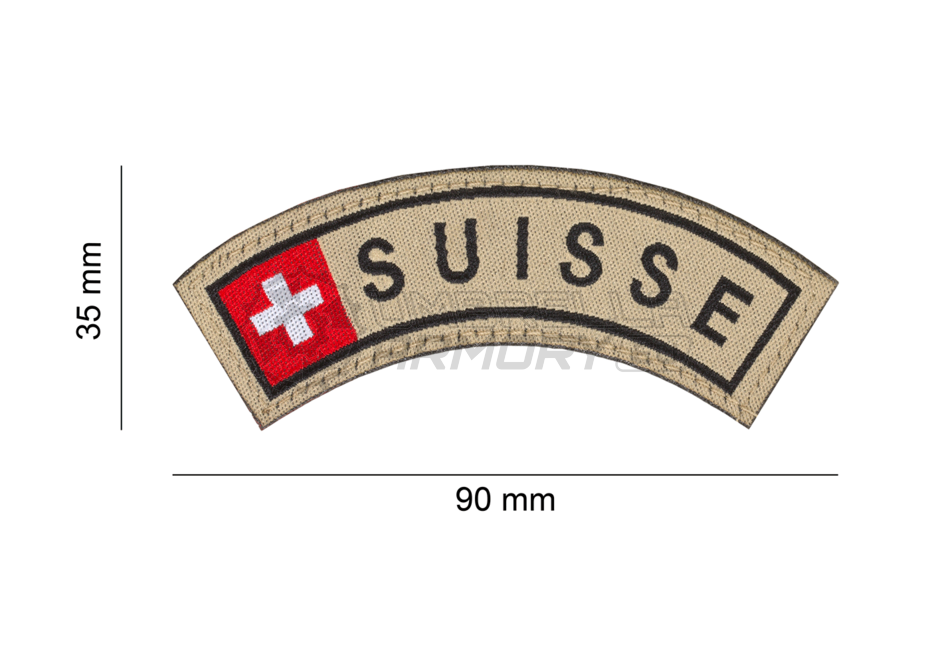 Suisse Small Tab Patch (Clawgear)