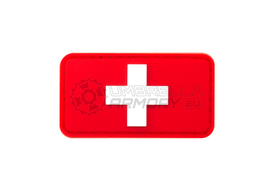Swiss Flag Rubber Patch (JTG)
