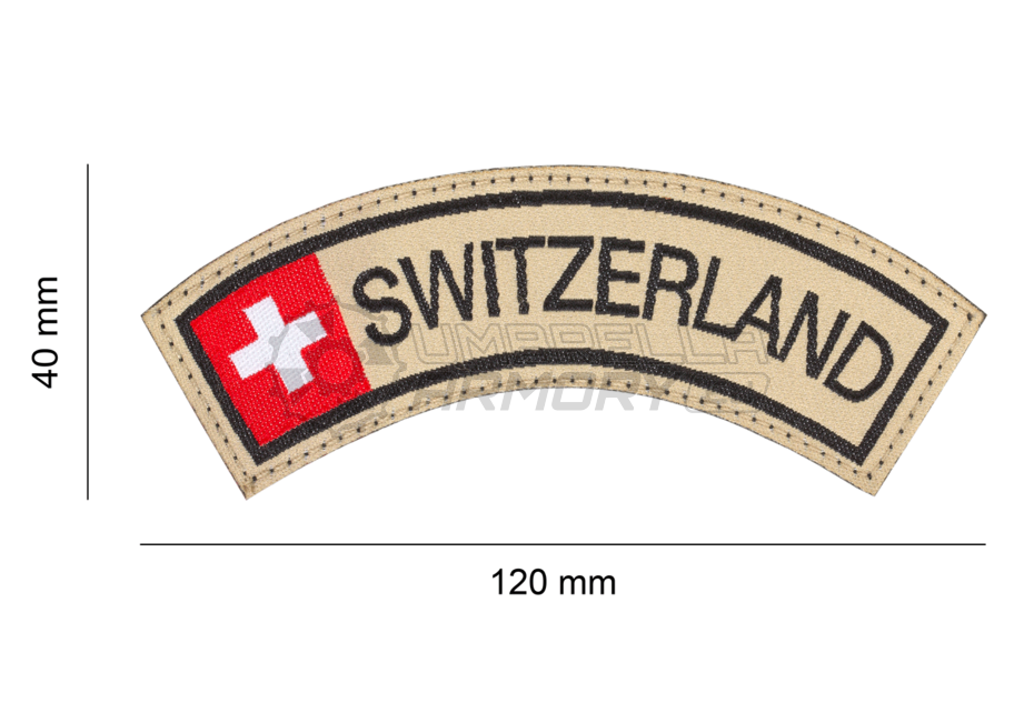 Switzerland Tab Patch (Clawgear)