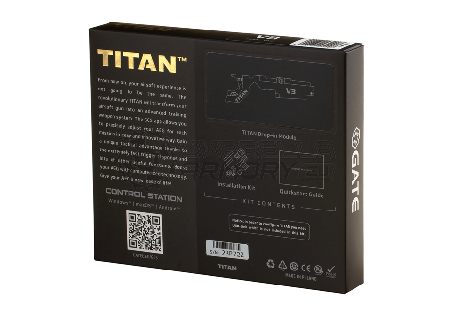 Titan V3 Basic Module Semi Only (Gate)