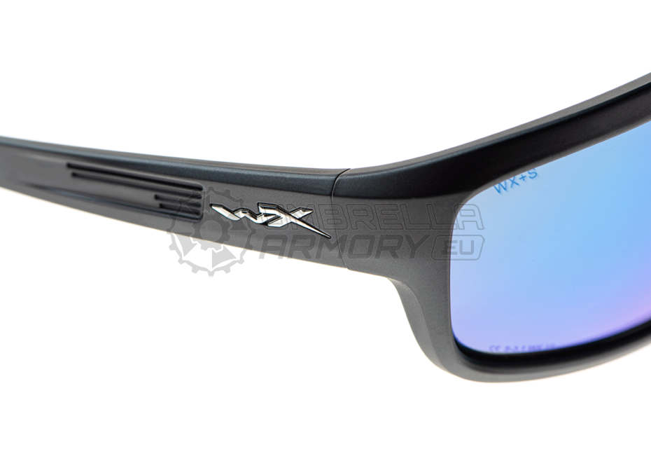 WX Contend Captivate Polarized Blue Mirror (Wiley X)