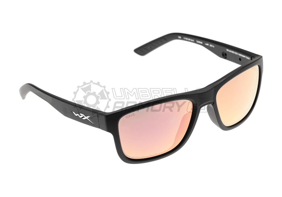 WX Ovation Captivate Polarized Rose Gold Mirror (Wiley X)