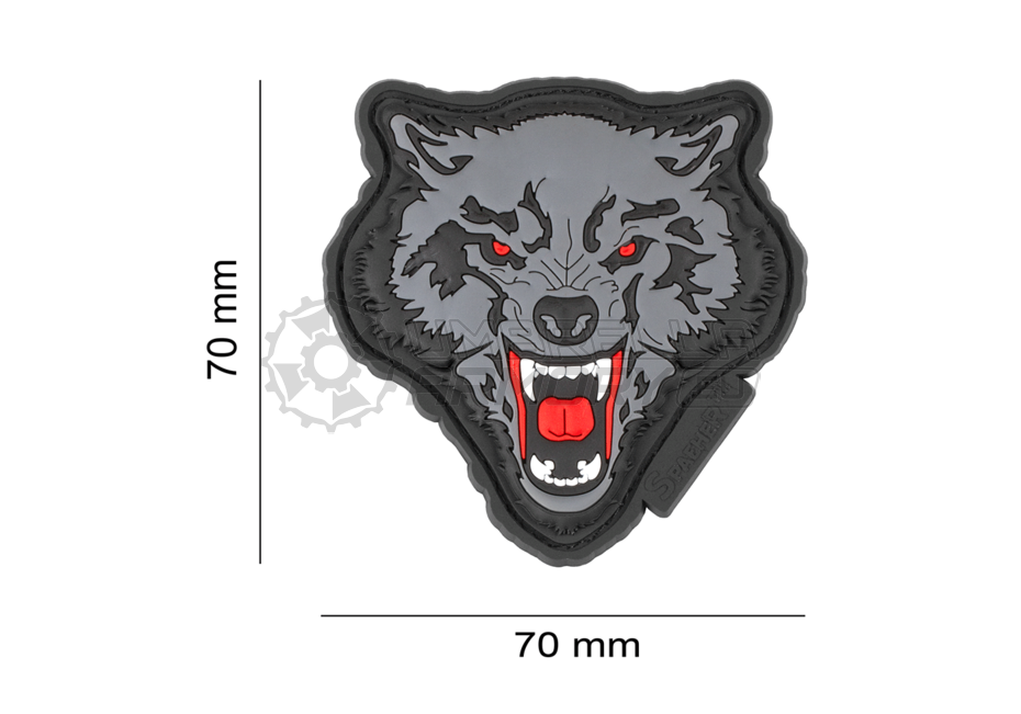 Wolf Rubber Patch (JTG)